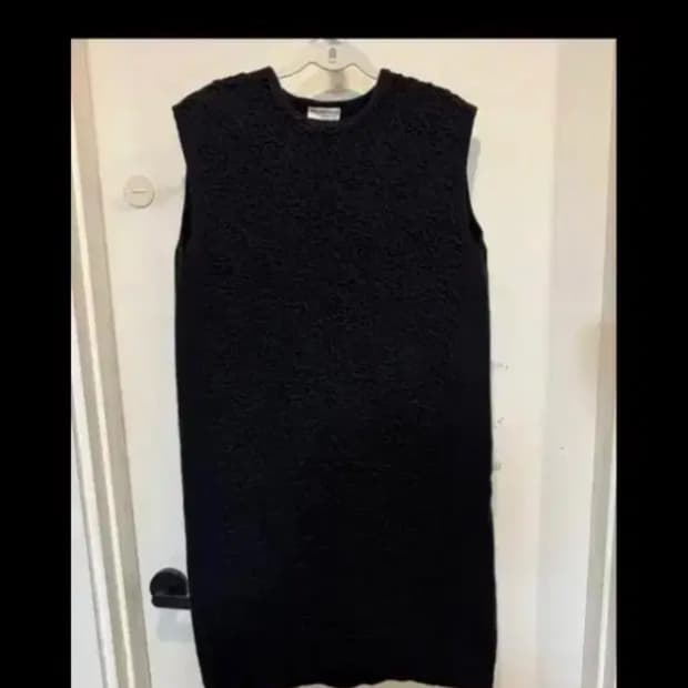 Balenciaga 발렌시아가 울 캐시미어 원피스