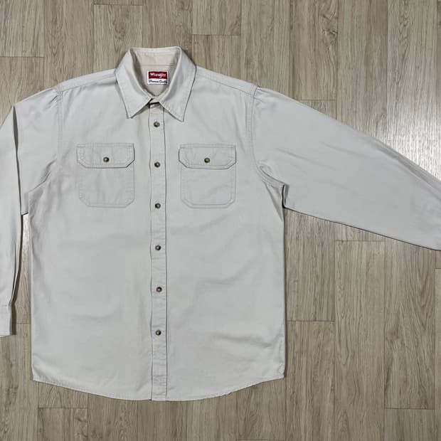 100~105) 00's 랭글러 미국판 코튼 워크셔츠