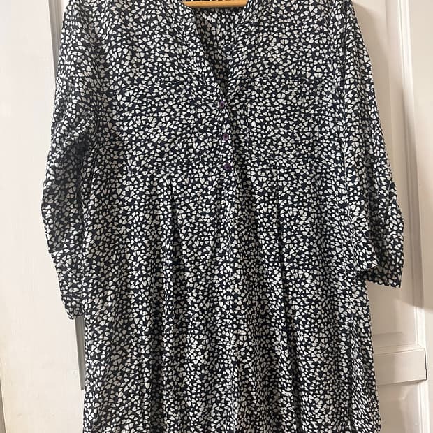 (=①ω①=) LAURA ASHLEY 로라 애슐리 하트 패턴 원피스