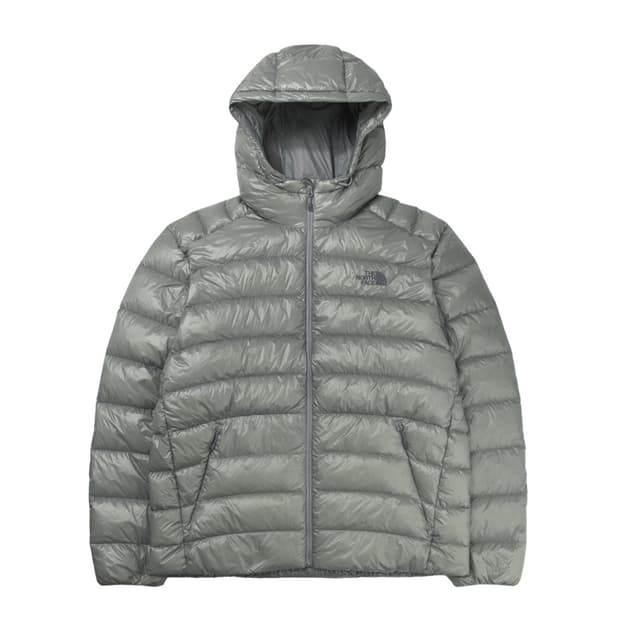 노스페이스 마티에르 EX RDS 다운 후디 라이트 그레이 25FW 