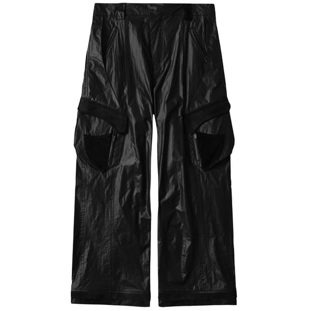 XLIM EP.7 04 TROUSERS GLOSSY Black