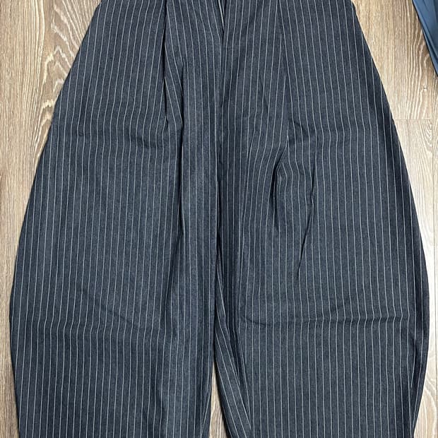 Push Push pinstripe wide pants