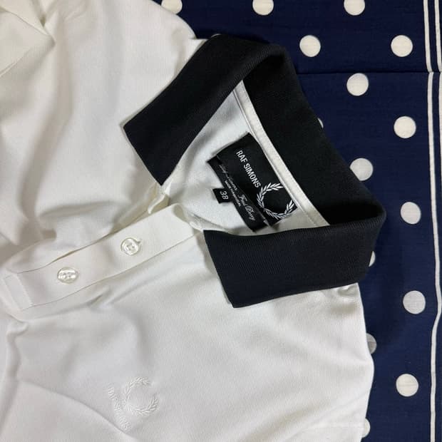 "Fred Perry•Raf Simons" Polo Shirt