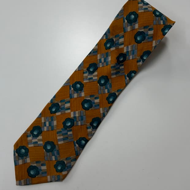 웅가로 (Ungaro) 실크 넥타이 9.3cm