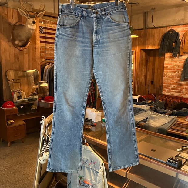 80s USA 빈티지 LEE 리 라이더스 200 데님 팬츠