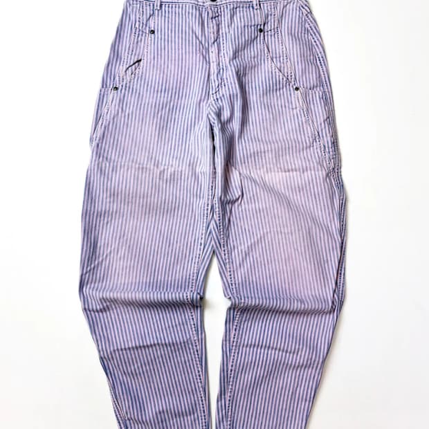 Lee 리 00's USA 테이퍼드핏 스트라이프 데님 팬츠 PN5678