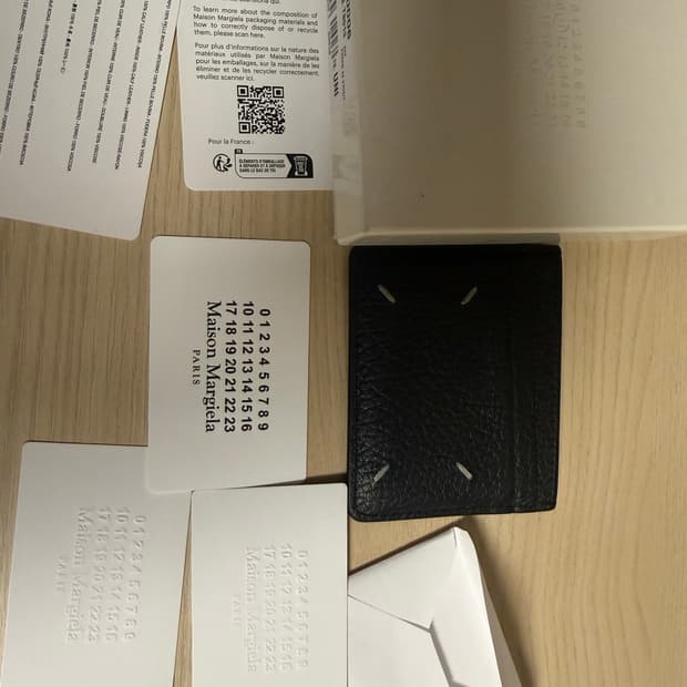 [os] 메종 마르지엘라 가죽 카드지갑