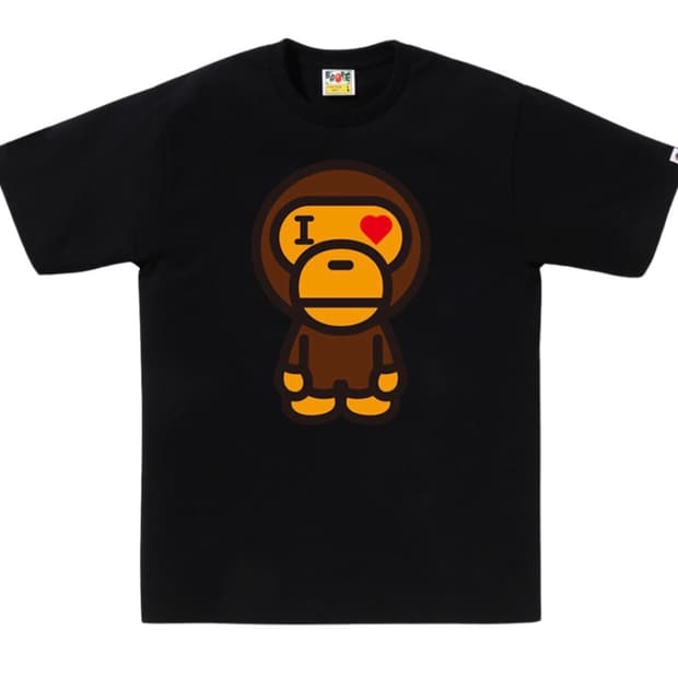 베이프 하트 베이비 마일로 반팔