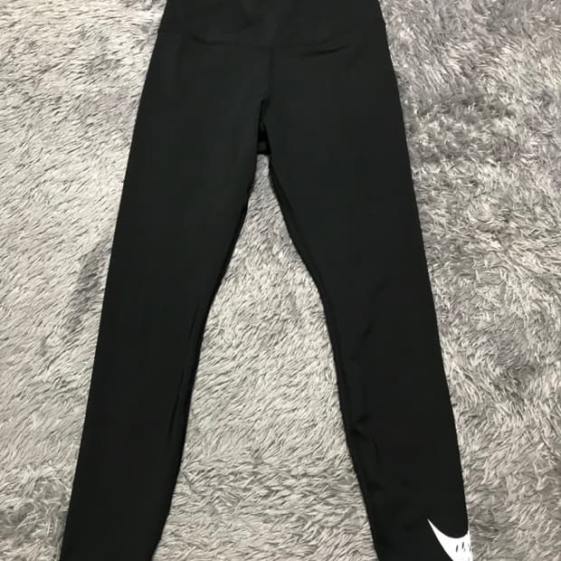 [[여성S,A급] 나이키(NIKE) 드라이핏 스우시 7/8 레깅스p380