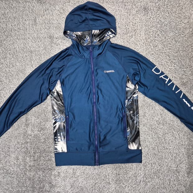 배럴 남성 후드 집업 래쉬가드 L