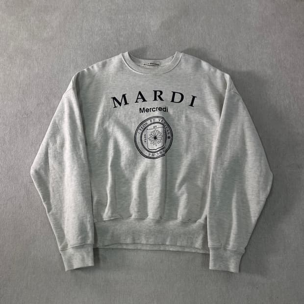 100 마르디 메크르디 맨투맨 