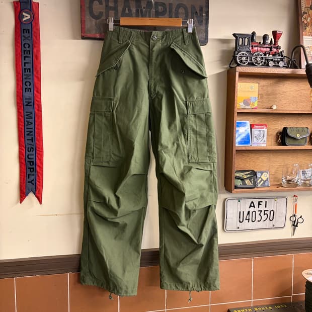 미군 오리지널 M65 필드팬츠 X-Small Regular Size