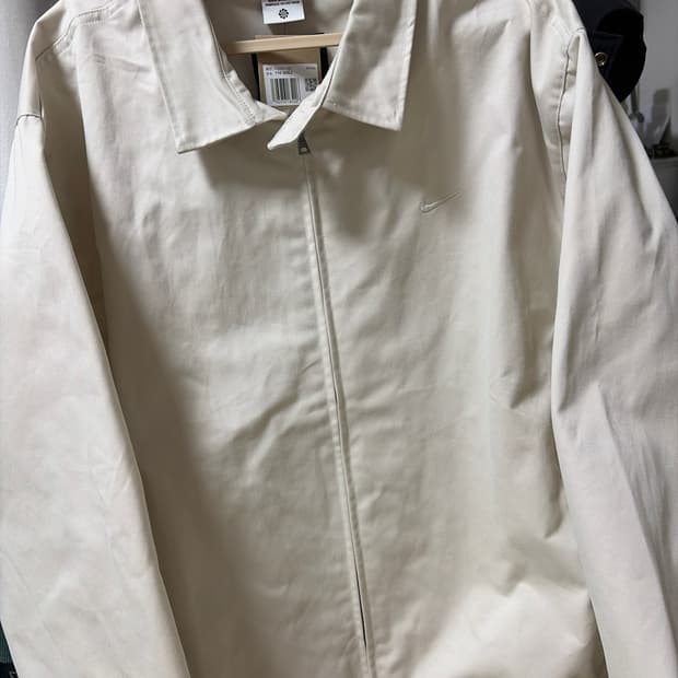 나이키 해링턴 자켓 XXL 베이지색