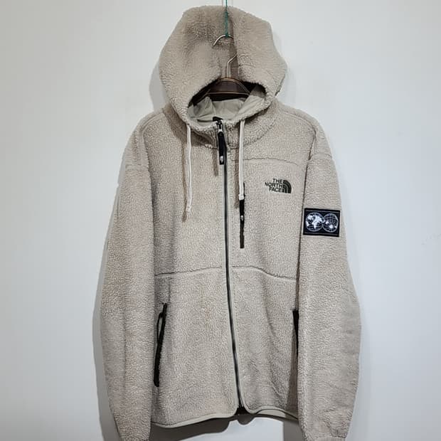 (XL) 노스페이스 플리스 점퍼 후드 뽀글이 후리스 자켓 
