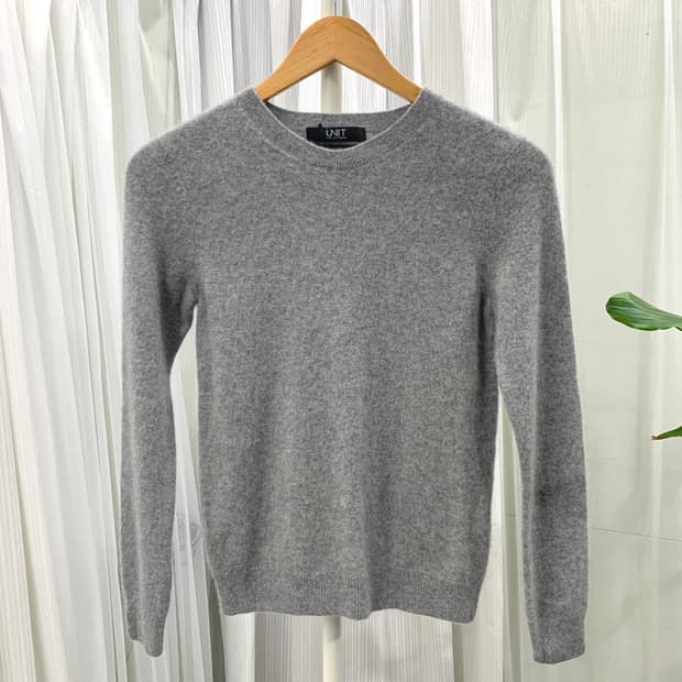 UNIT 캐시미어 100 크루넥 니트 1761