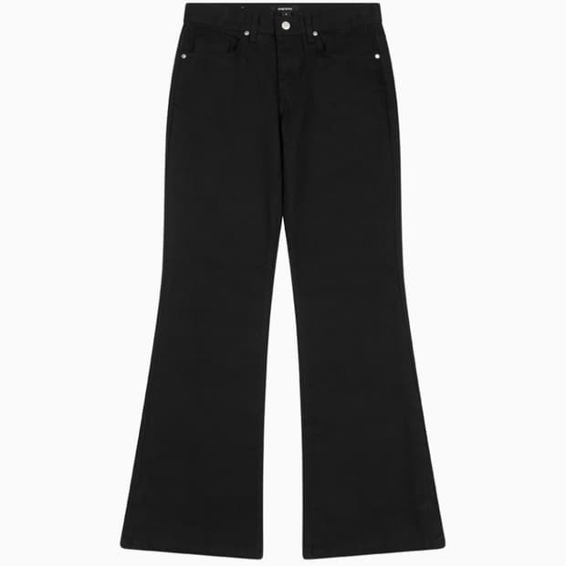 오헤시오 부츠컷 코튼 팬츠