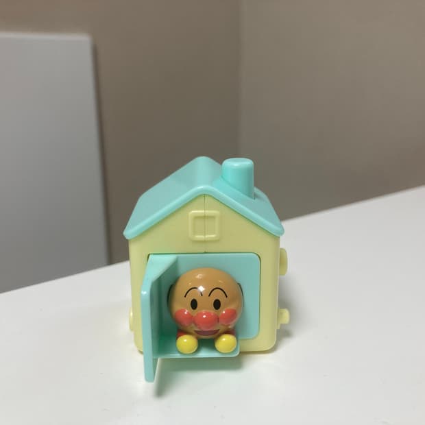 호빵맨 하우스 피규어