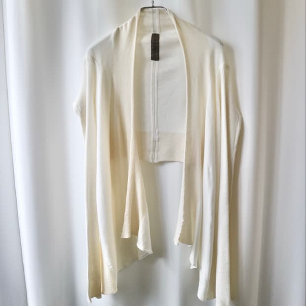 Rick Owens SS08 creatch open cardigan