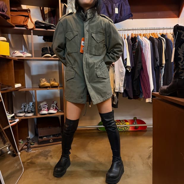 알파 인더스트리 M65 디펜더 필즈 자켓 S M