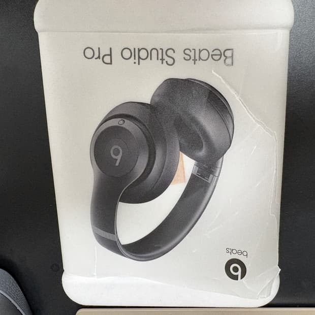 Apple 정품 beats studio pro 무선 헤드폰