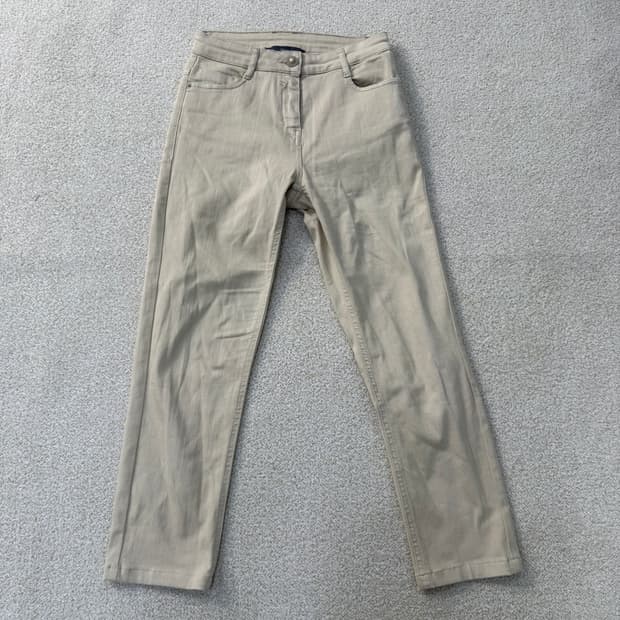 [S] 베라왕 VERAWANG 여성 베이지 코튼팬츠 1231T1