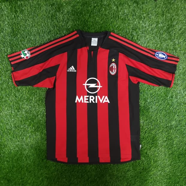 03-04시즌 AC밀란 홈 유니폼 #22 카카