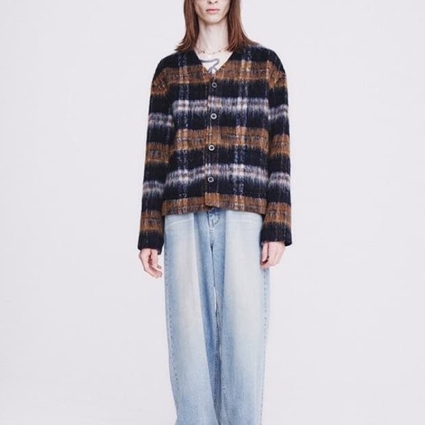 토니웩 와이드 레그 워싱 데님 라이트블루 M(30)