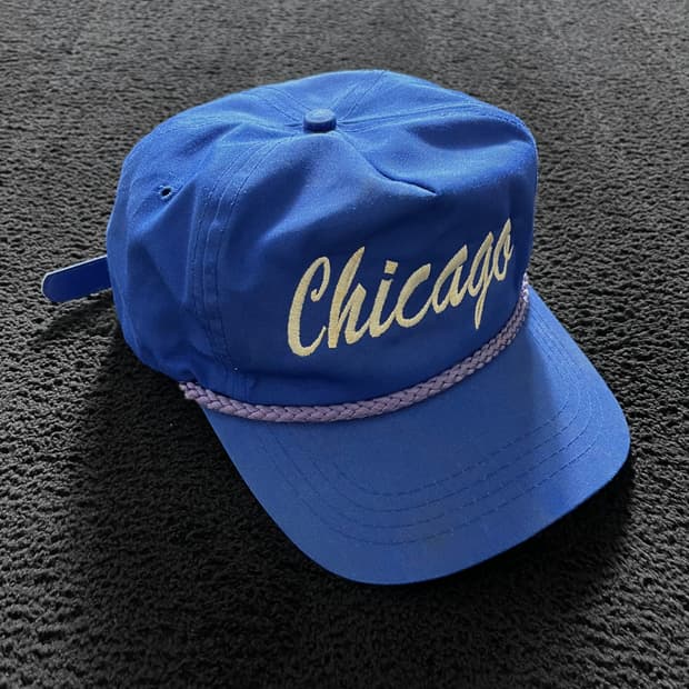 90s 빈티지 시카고 트러커 캡