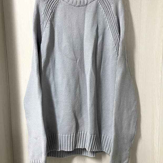 H&M/ 케이블 니트 슬리브/ XL