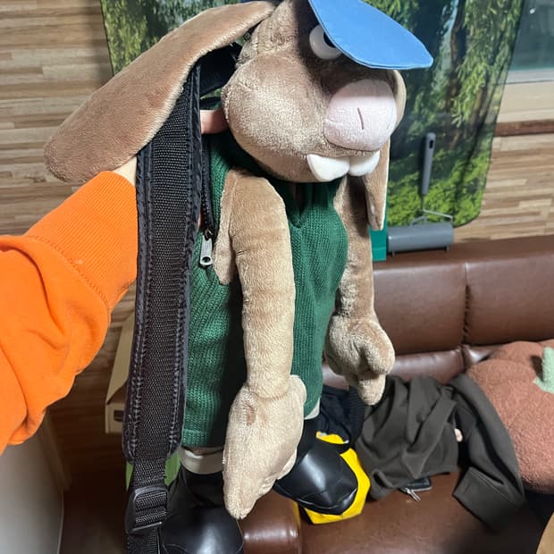 윌리스와그로밋 거대토끼 허치백팩