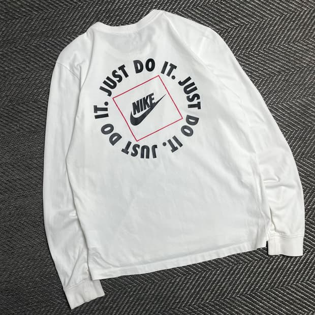 나이키 JUST DO IT 빅로고 긴팔 롱슬리브y 5177