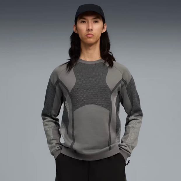 [XL] 푸마 X 산산기어 니트 롱슬리브(✨새상품)