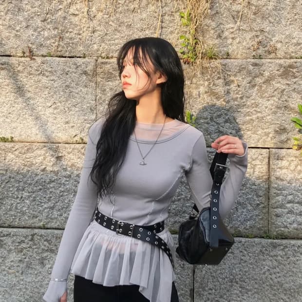 플레어업 레이스 롱슬리브