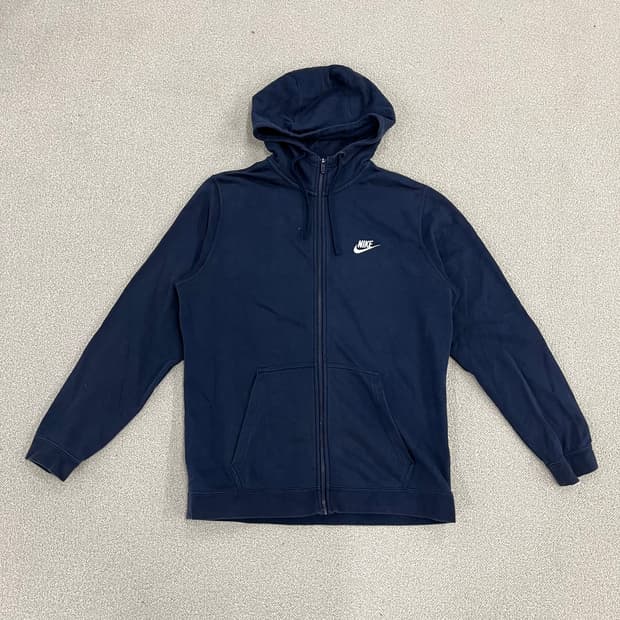 [XL] 나이키 네이비 NSW 클럽 후드 집업 자켓 0106M1