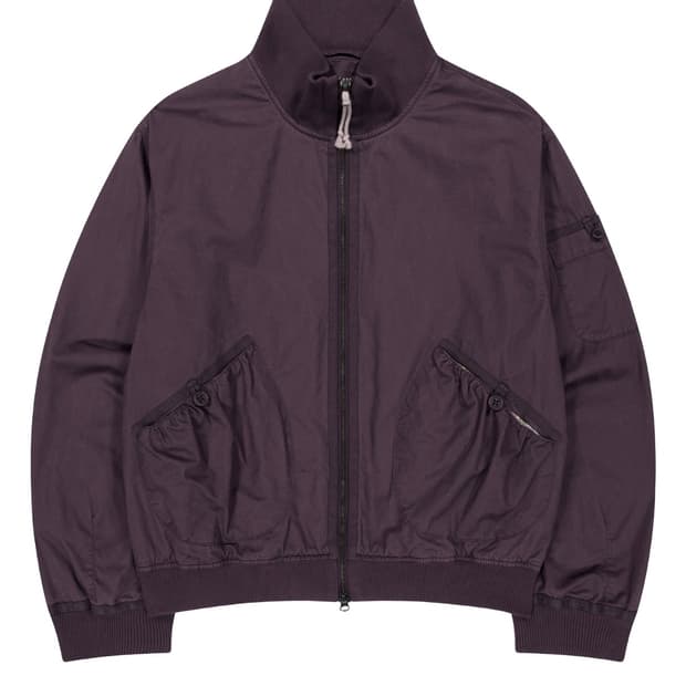 코이세이오 코튼 봄버 자켓 퍼플 2사이즈