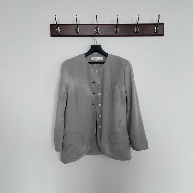올드 크리스찬 디올 논카라 4계절 뉴울 자켓