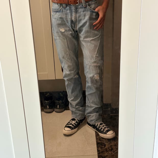 00s Levi’s 605 denim
