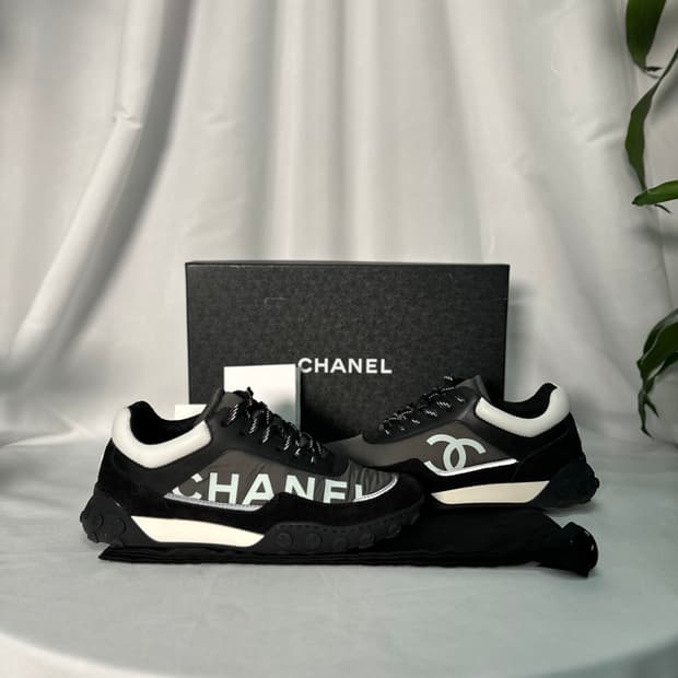 [풀구성/38] 샤넬 CC로고 레터링 스니커즈