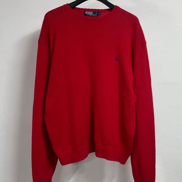 폴로 랄프로렌 코튼 라운드 니트 (on.315)