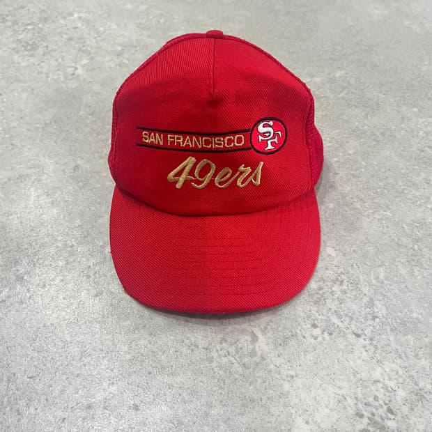 90s San Fransisco 49ers 매쉬 트러커캡