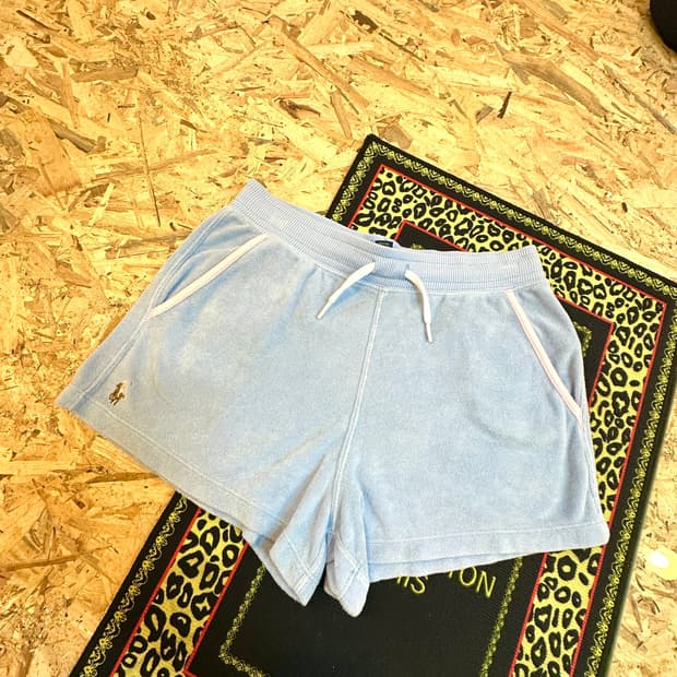 QR정품 폴로 랄프로렌 벨루어 숏팬츠
