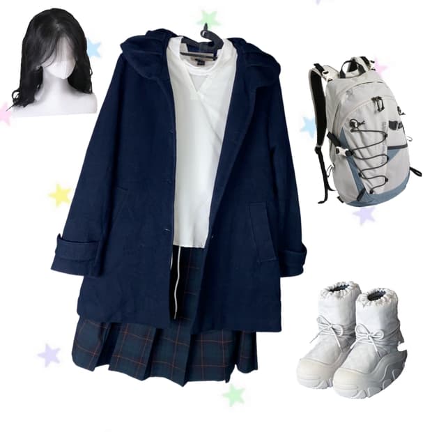 🍒키키의 남색겨울 set🍒