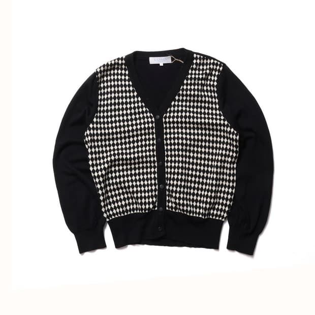 랑방 Lanvin Hound Tooth Cardigan
