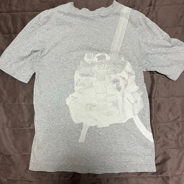 요지 야마모토 Y-3 그레이 티셔츠