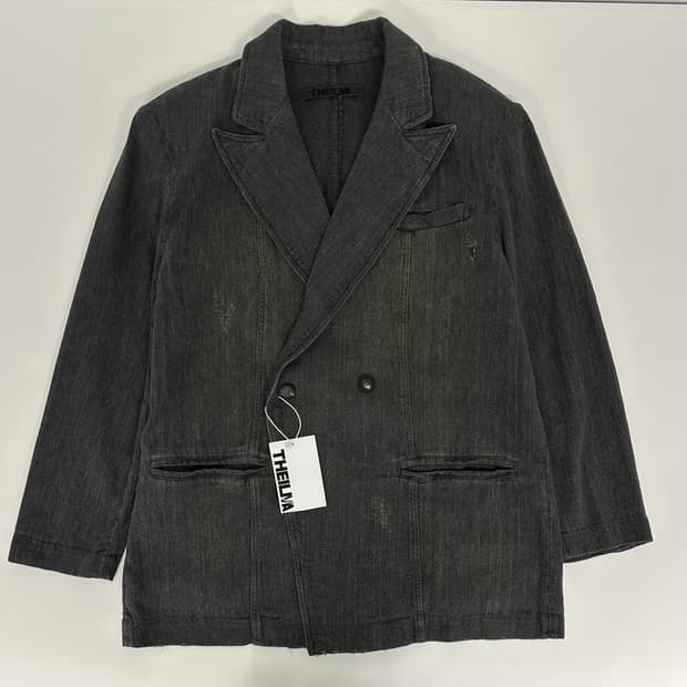 더일마 빈티지 린넨 자켓 (os)