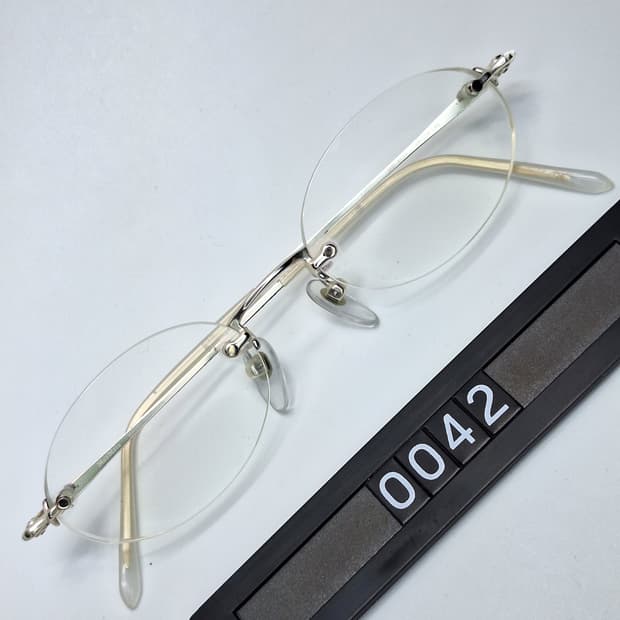 막스마라 Max Mara MM-811J 무테 안경테 일본 제조 수입 패션