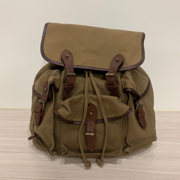 Polo ralplauren canvas rucksack .