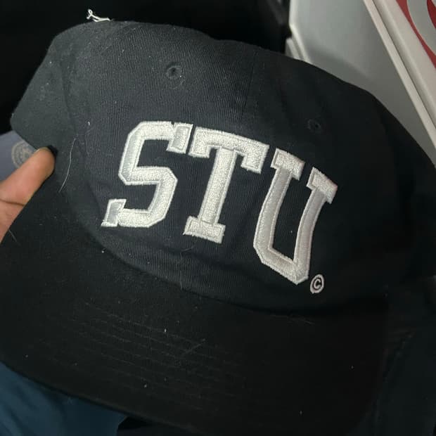 스투시 stu 아치캡 정품