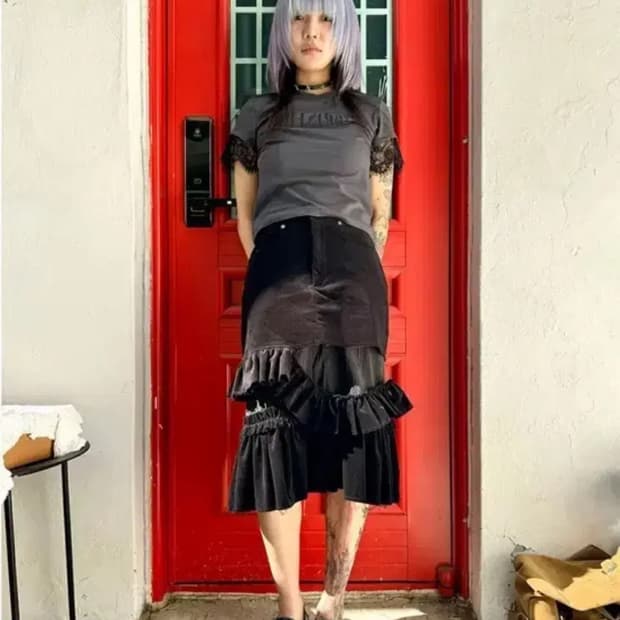 스틸레써디 스커트