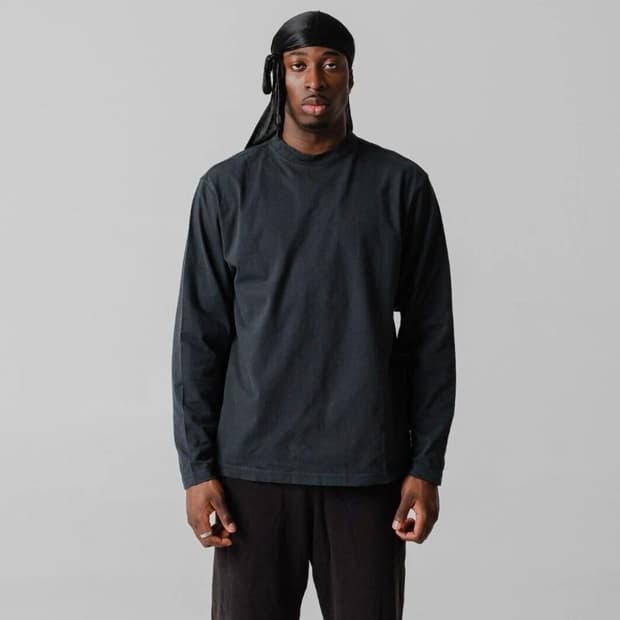 [L] 이지 갭 롱슬리브 블랙